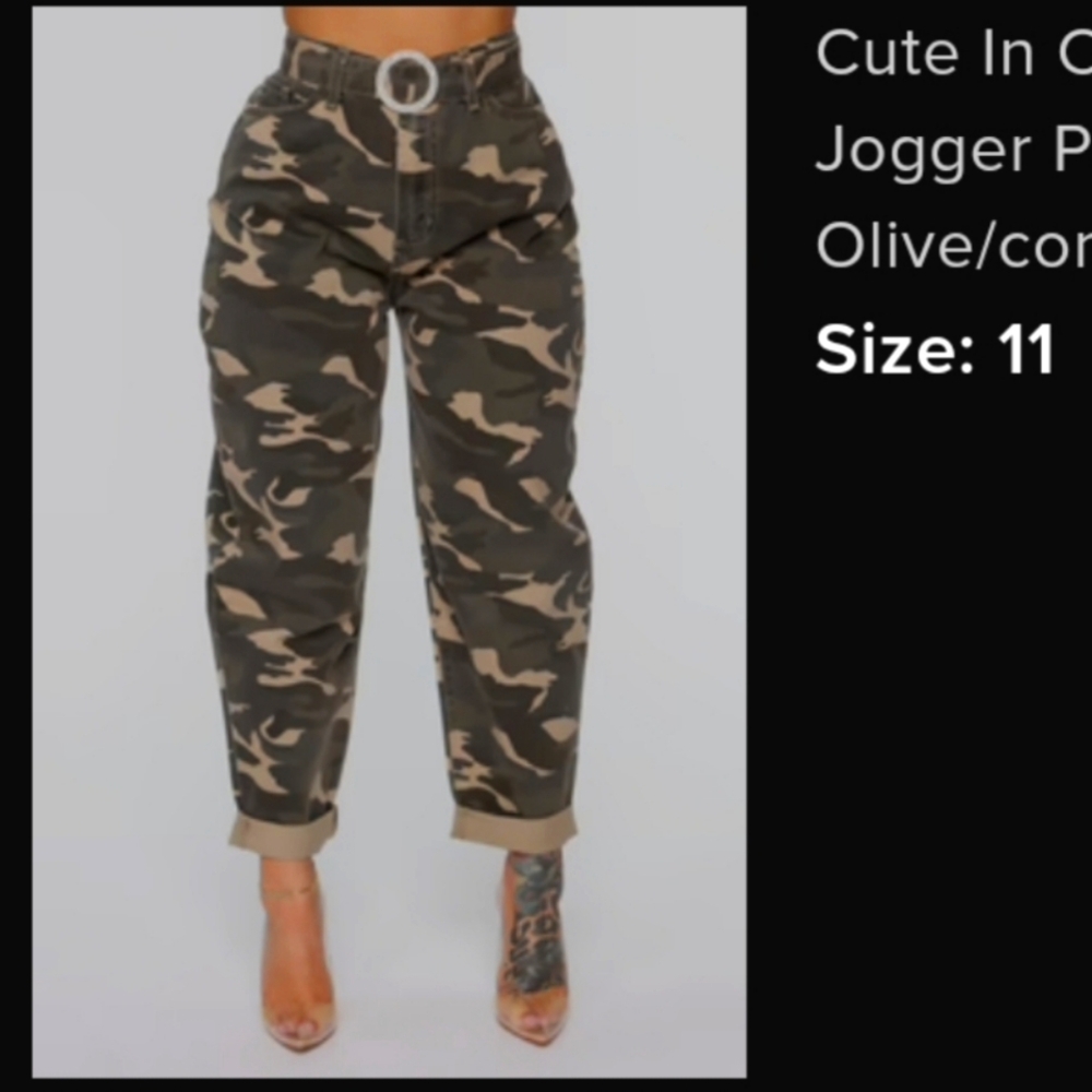 Cute Camo Joggers.